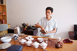 陳さんとプーアル茶：プーアール茶を求めて雲南旅行。